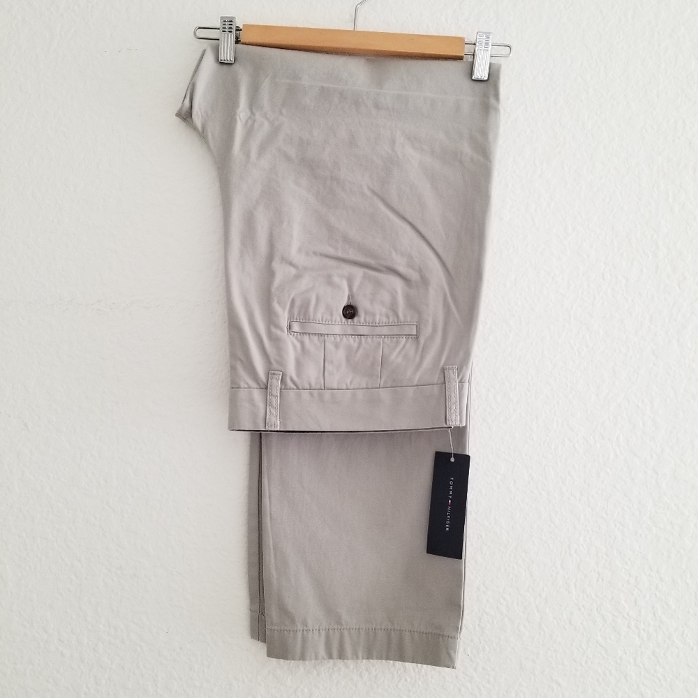 Tommy Hilfiger Mens Pants Gray Size 36/30 - Picture 2 of 9